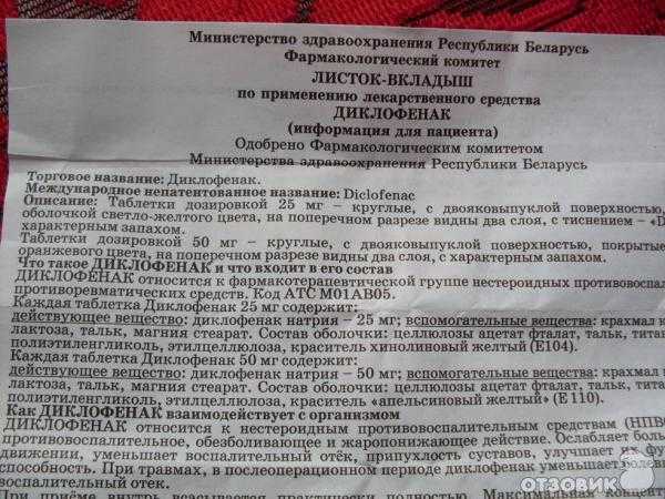 От чего помогает «диклофенак» в форме таблеток, уколов, мази
