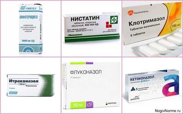 Противогрибковые препараты широкого спектра действия в таблетках — список эффективных с названиями и ценой