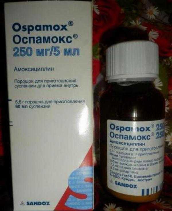 Оспамокс инструкция по применению, описание лекарственного препарата ospamox: противопоказания, побочное действие, дозировки, состав