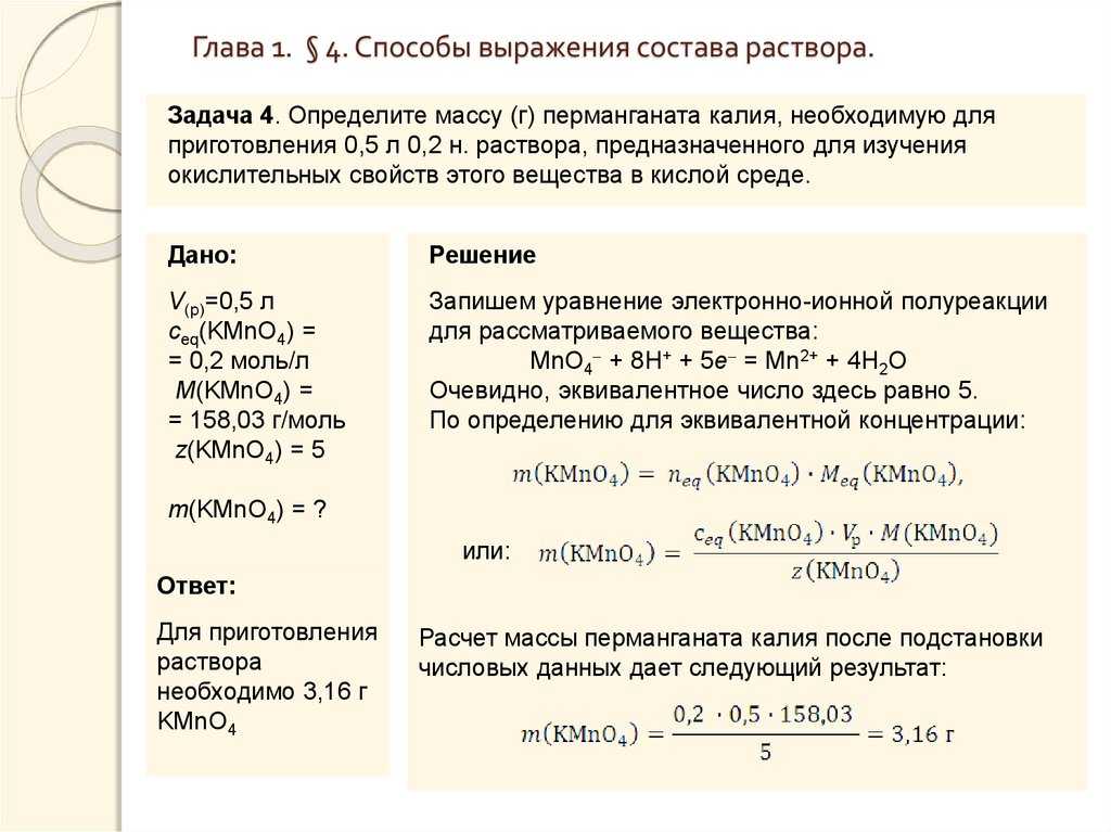 Как сделать крепкий раствор марганцовки - обзортека