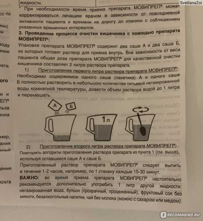 Мовипреп не действует стула нет