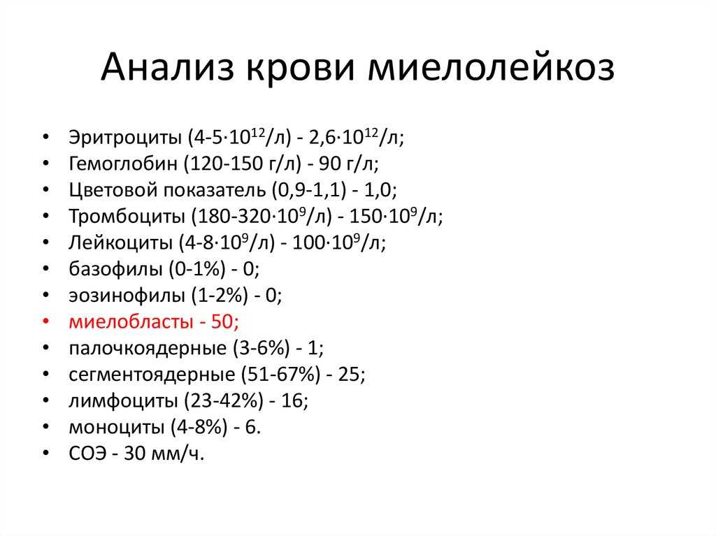 Острый лейкоз (острая лейкемия)