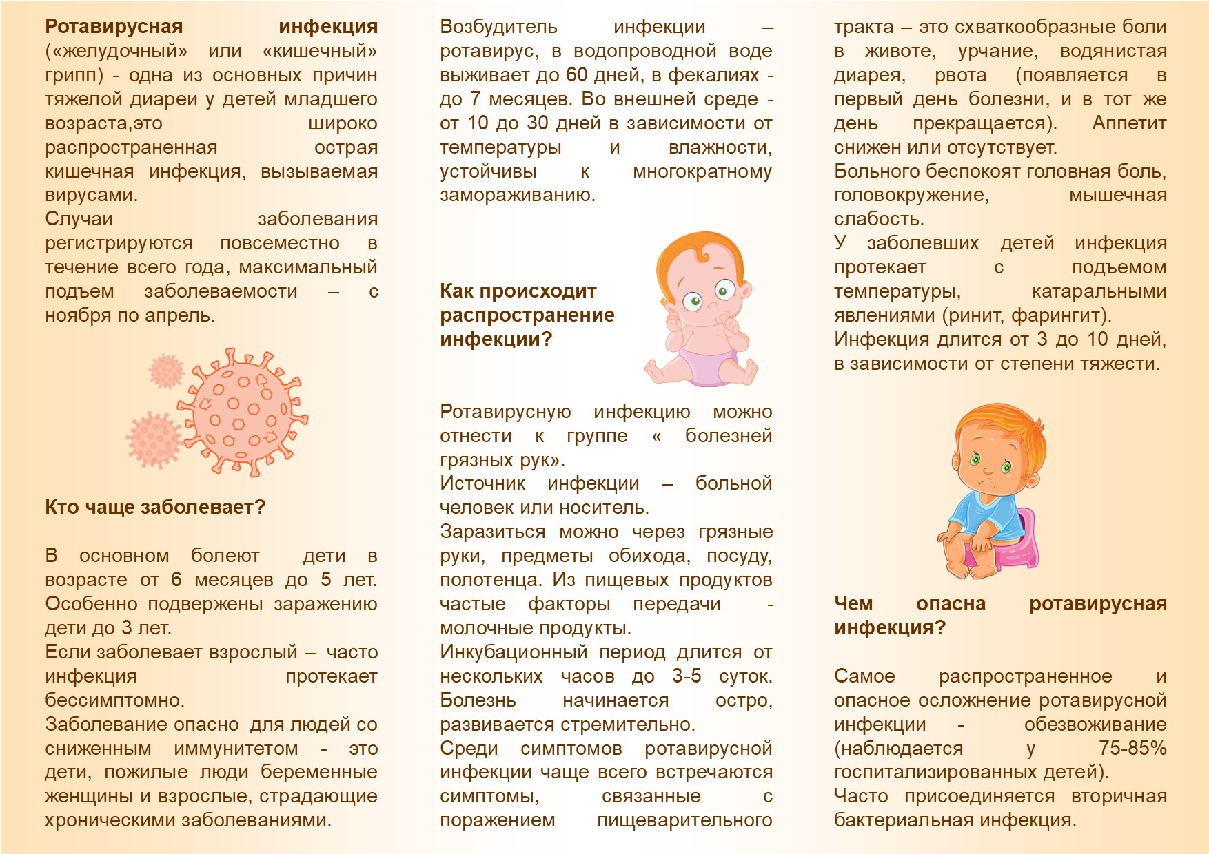 Ротовирус в детском саду: что делать для обработки группы, чтобы избежать кишечной инфекции, сколько длится карантин, как не заразиться, когда можно идти в доу?