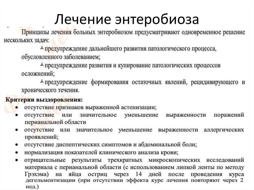 Энтеробиоз — что это такое у взрослых и детей