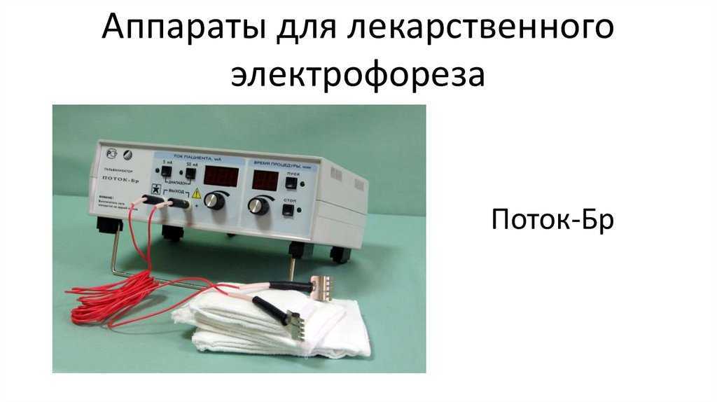 Процедура электрофореза