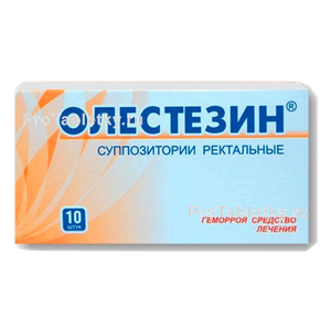 Инструкция по применению свечей олестезин, показания, противопоказания, побочные эффекты