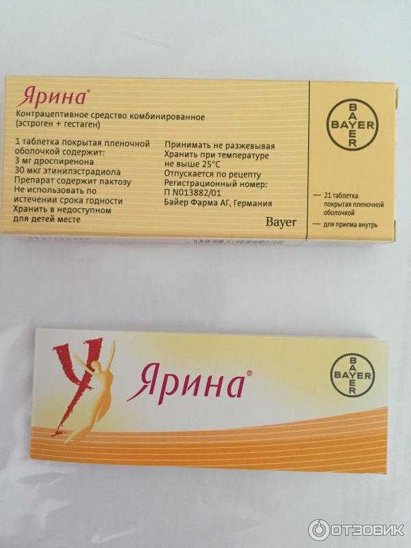 Ярина при поликистозе яичников и отзывы врачей о препарате