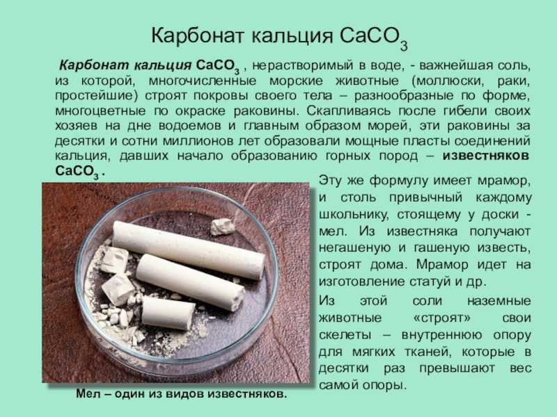 Карбонат кальция
