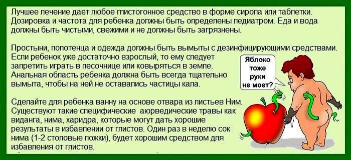 Народные средства от глистов и паразитов