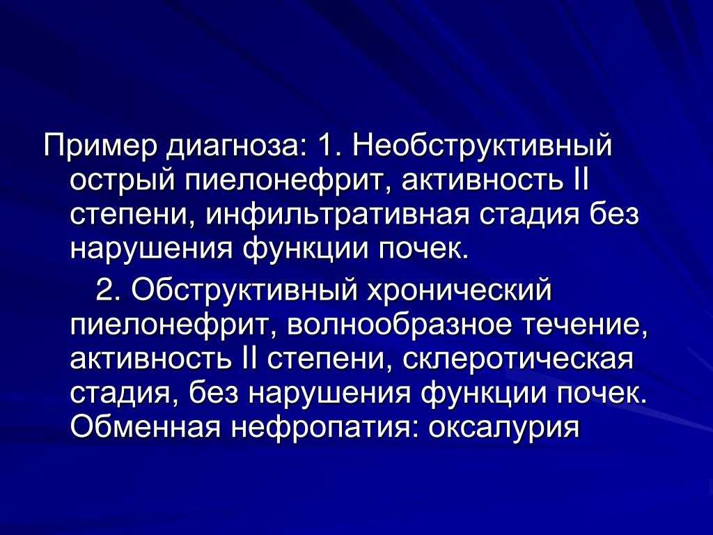Пиелонефрит