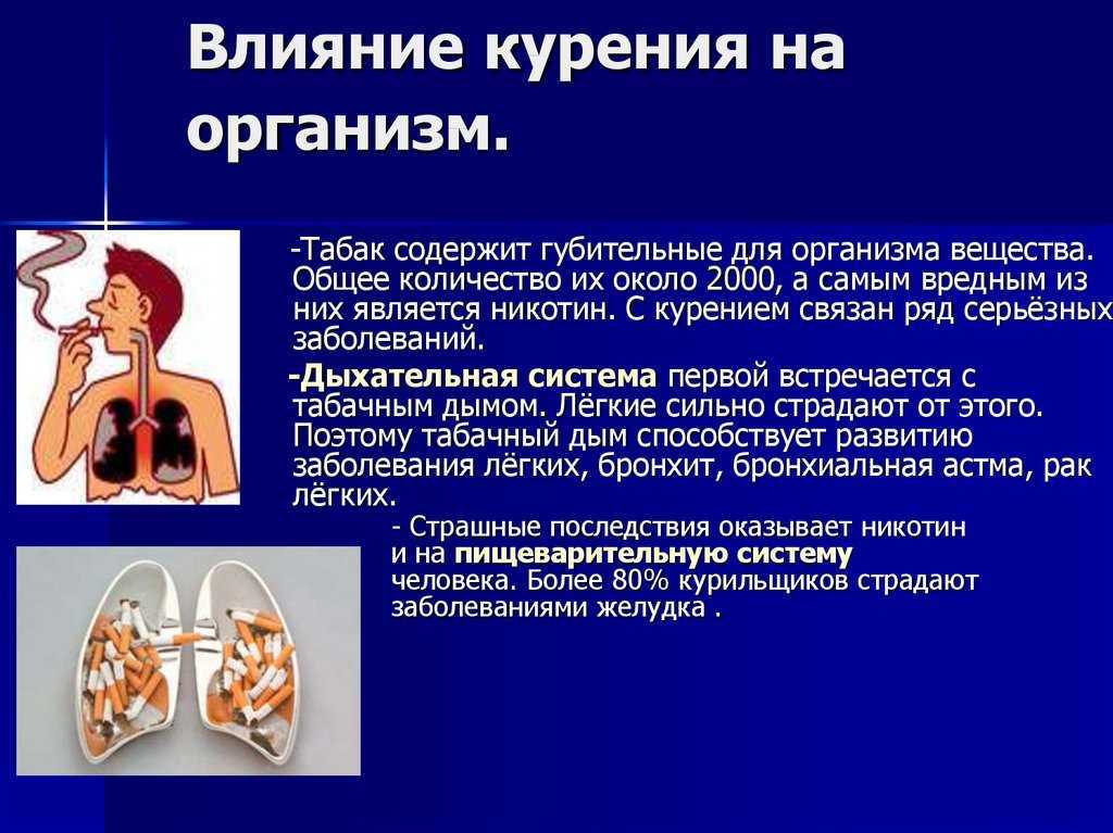 Можно ли курить, когда болит горло