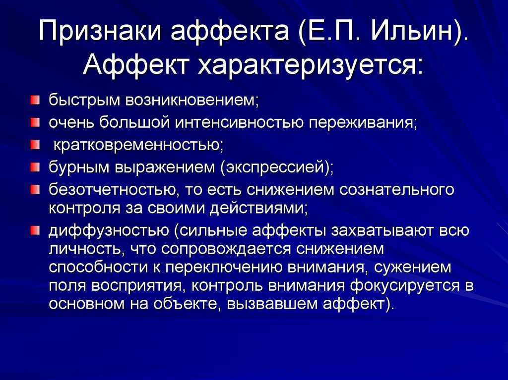 Уголовно-правовая и психологическая характеристика состояния аффекта | статья в журнале «молодой ученый»