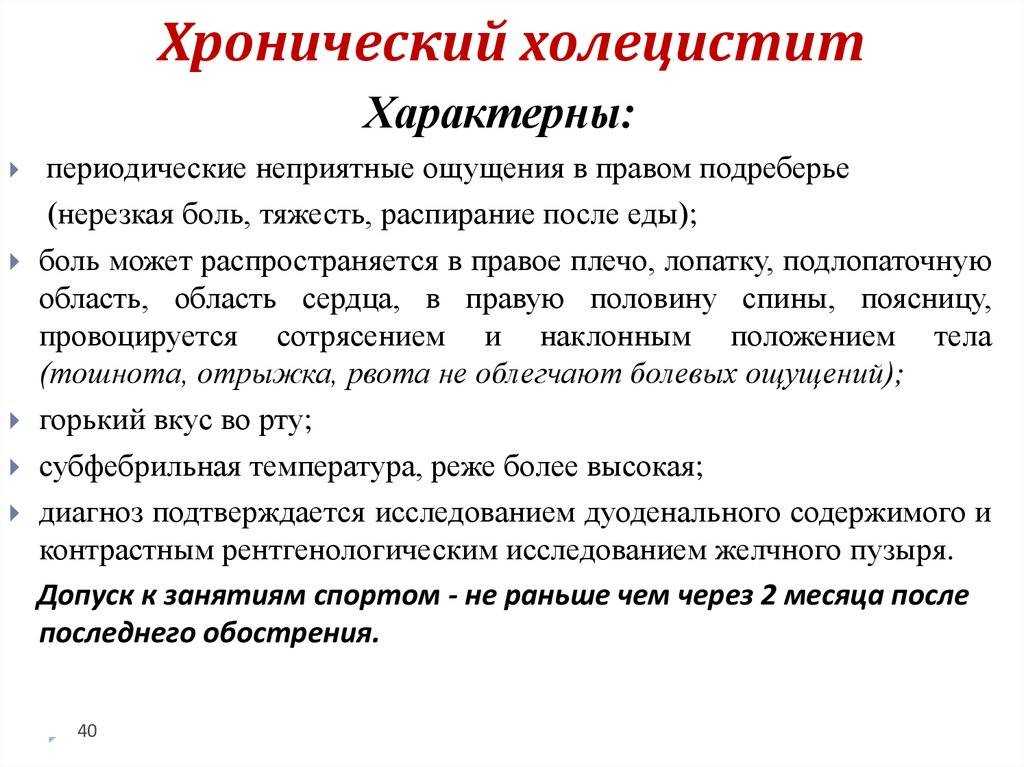 Что такое острый холецистит