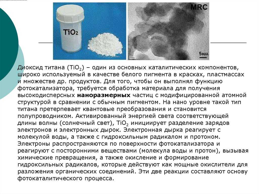 Что такое диоксид титана. диоксид титана. выводы | здоровье человека