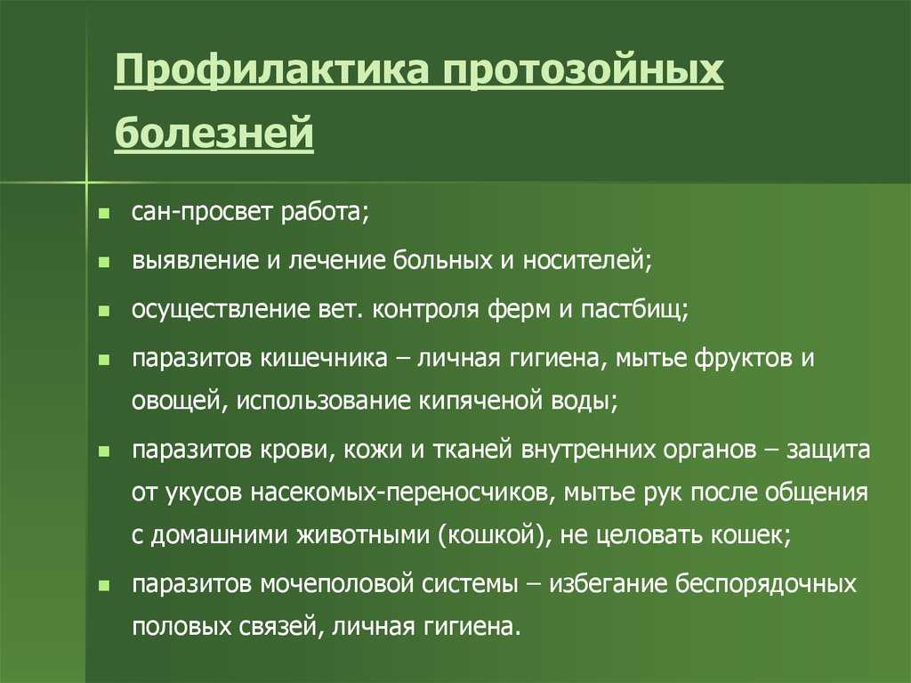 Что такое протозойные инфекции? | гаврилов-ямская црб