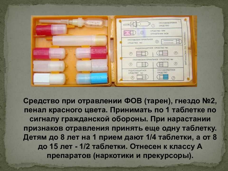 Побочные действия от тарена