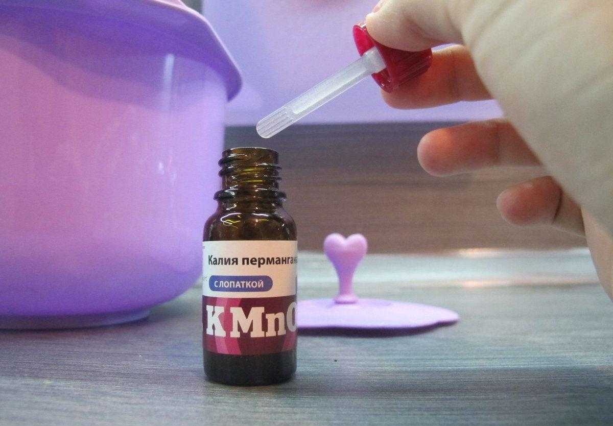 Раствор марганцовки для промывания желудка