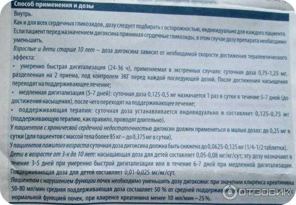 Дигоксин таблетки и ампулы: от чего помогает, показания, дозировка, аналоги