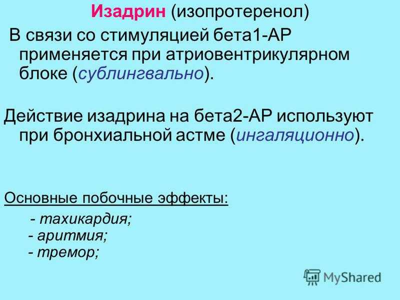 Изадрин (isadrinum): описание, рецепт, инструкция