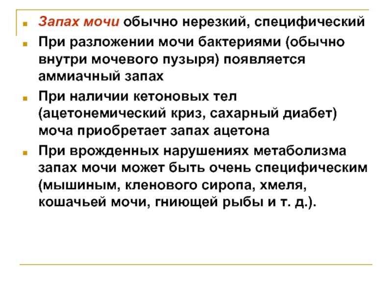 Моча у ребенка пахнет аммиаком – почему и что делать? | terra-baby.ru