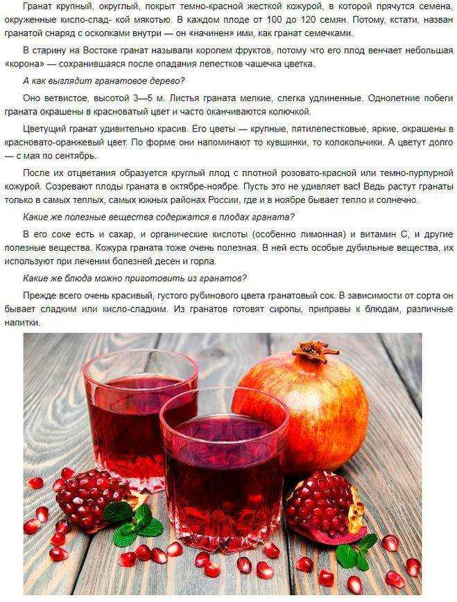 Гранатовые корки от поноса: как заварить, рецепты
