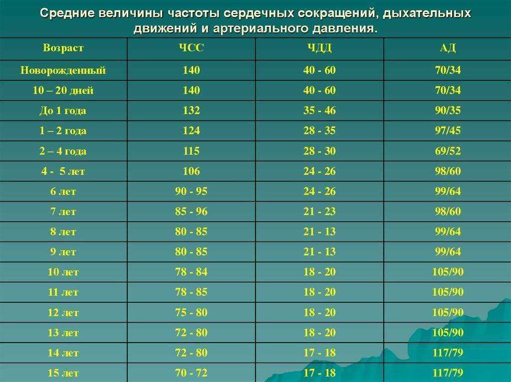 Нормы ээг у детей и взрослых