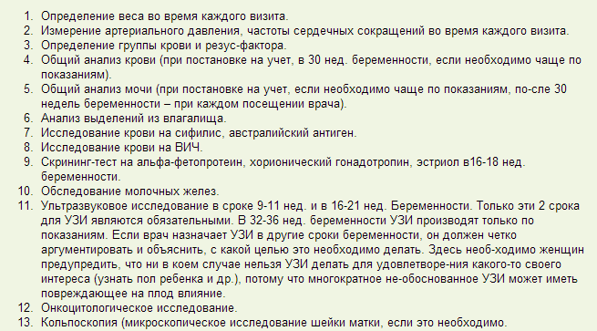 Каких врачей проходят при беременности?