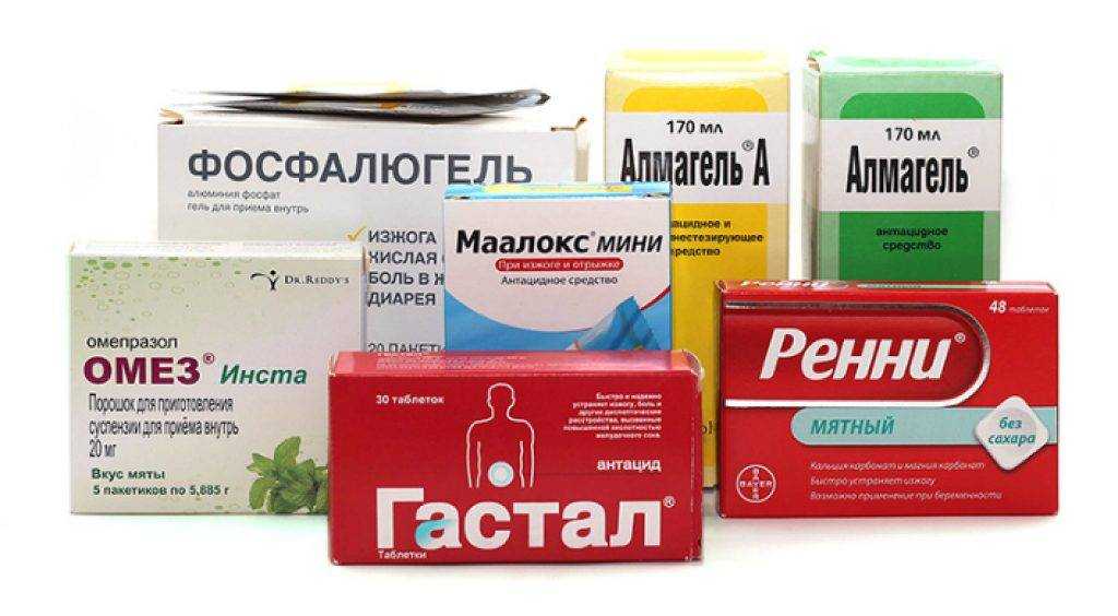 Лекарства при гастрите желудка
