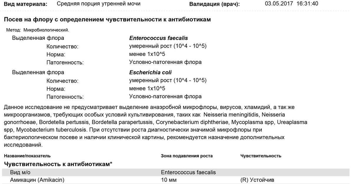 Мазок из зева на флору